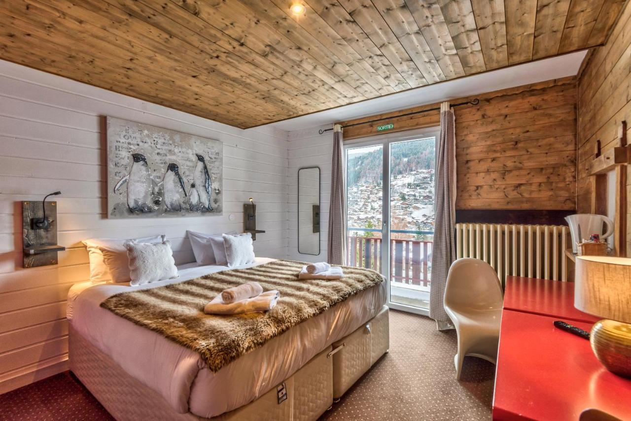 Hôtel La Chaumière Morzine Exterior foto